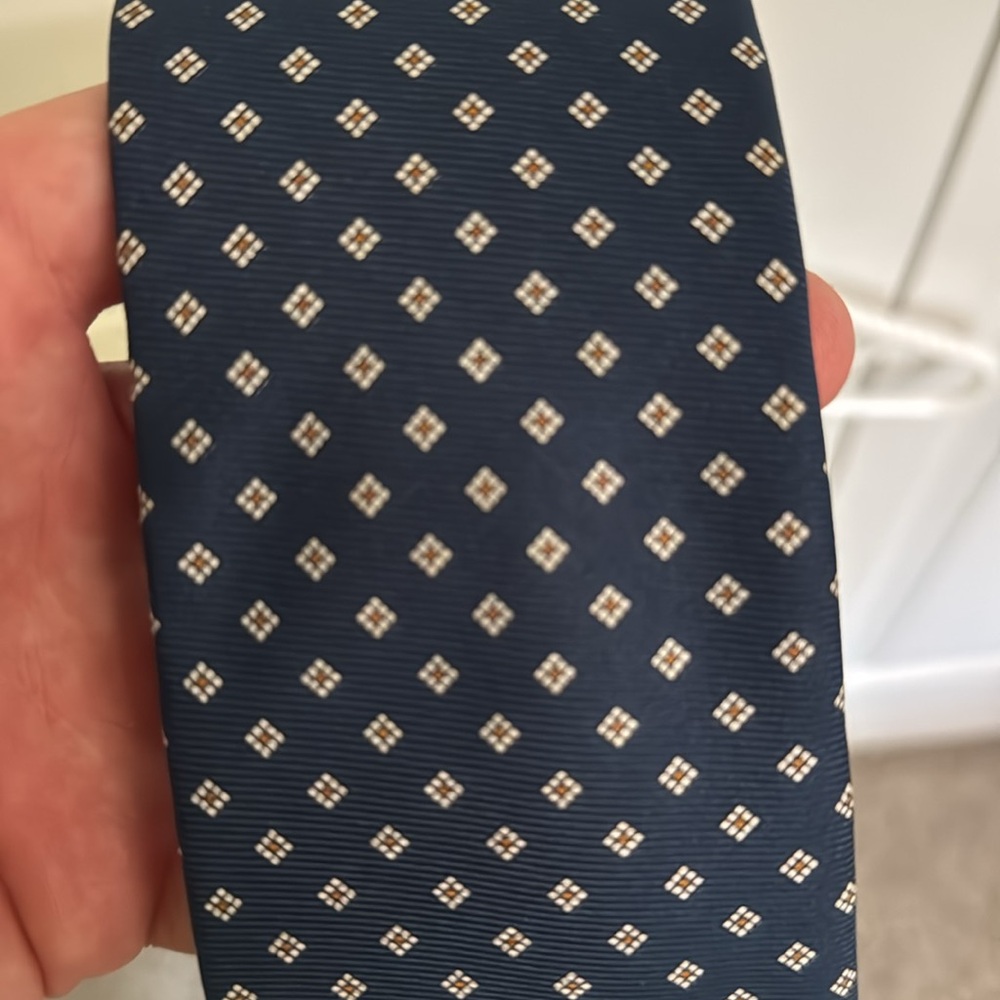 Navy Necktie - Picture 2 of 3